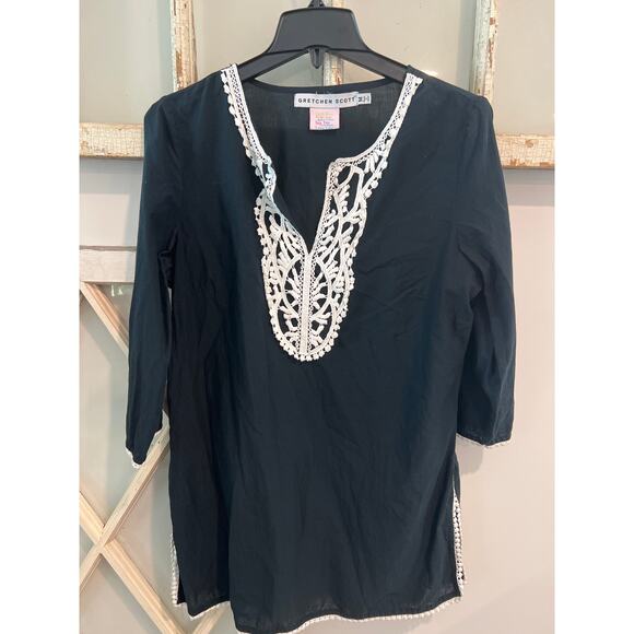 Gretchen Scott size medium tunic top - Picture 1 of 4